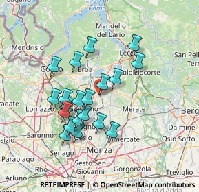 Mappa Via Magenta, 20837 Veduggio Con Colzano MB, Italia (12.4)