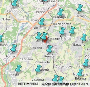 Mappa Via Magenta, 20837 Veduggio Con Colzano MB, Italia (2.66)