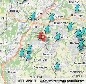 Mappa Via Magenta, 20837 Veduggio Con Colzano MB, Italia (2.6305)