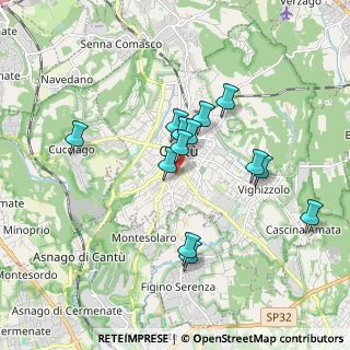 Mappa Via Guglielmo Oberdan, 22063 Cantù CO, Italia (1.53462)