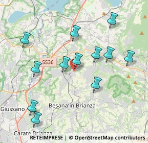 Mappa Via Don E. Colnaghi, 23893 Cassago Brianza LC, Italia (4.045)
