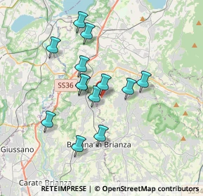 Mappa Via Don E. Colnaghi, 23893 Cassago Brianza LC, Italia (3.07077)