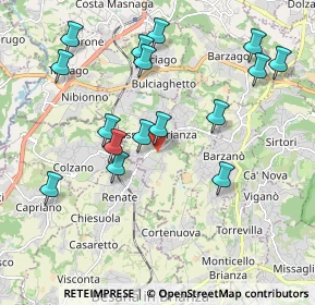 Mappa Via Don E. Colnaghi, 23893 Cassago Brianza LC, Italia (2.04938)