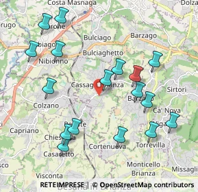 Mappa Via Don E. Colnaghi, 23893 Cassago Brianza LC, Italia (2.15706)
