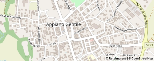 Mappa Appiano Gentile