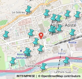 Mappa Via Chambéry, 11100 Aosta AO, Italia (0.591)