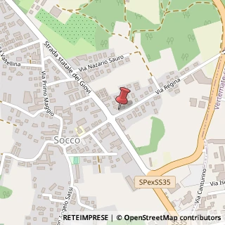 Mappa Via Regina, 1, 22073 Fino Mornasco, Como (Lombardia)