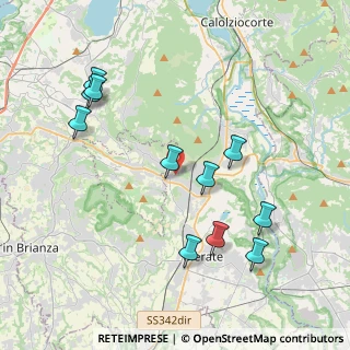 Mappa Via Cesare Battisti, 23887 Olgiate Molgora LC, Italia (4.20727)