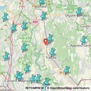 Mappa Via Caduti di Nassiriya, 21040 Venegono Inferiore VA, Italia (6.666)