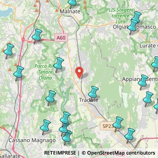 Mappa Via Caduti di Nassiriya, 21040 Venegono Inferiore VA, Italia (6.852)
