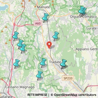 Mappa Via Caduti di Nassiriya, 21040 Venegono Inferiore VA, Italia (5.24917)