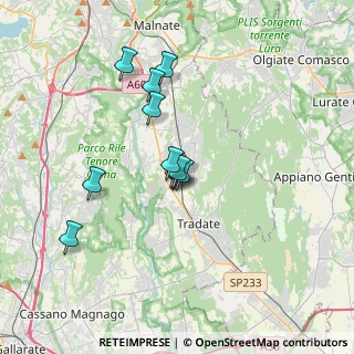 Mappa Via Caduti di Nassiriya, 21040 Venegono Inferiore VA, Italia (2.80273)