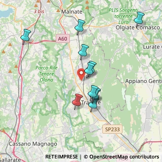 Mappa Via Caduti di Nassiriya, 21040 Venegono Inferiore VA, Italia (3.46455)