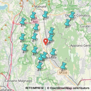 Mappa Via Caduti di Nassiriya, 21040 Venegono Inferiore VA, Italia (3.97118)