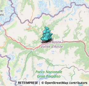 Mappa Via Rue Liconi, 11100 Aosta AO, Italia (12.78917)