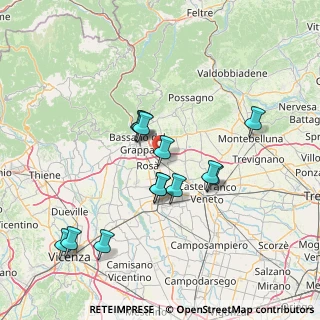 Mappa Via dei decorati, 36022 Cassola VI, Italia (13.69538)