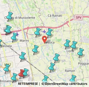 Mappa Via D. Alighieri, 31037 Loria TV, Italia (2.9325)