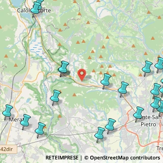 Mappa Via Cà Bognini, 24030 Pontida BG, Italia (6.6655)
