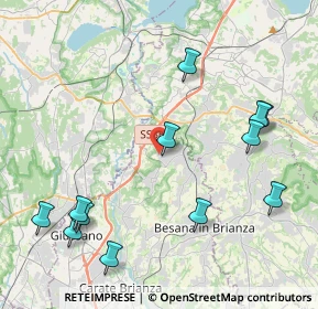 Mappa Via Libertà, 20837 Veduggio Con Colzano MB, Italia (4.905)