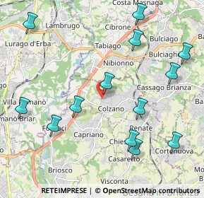 Mappa Via Libertà, 20837 Veduggio Con Colzano MB, Italia (2.42923)