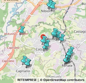 Mappa Via Conturno, 20837 Veduggio Con Colzano MB, Italia (1.067)