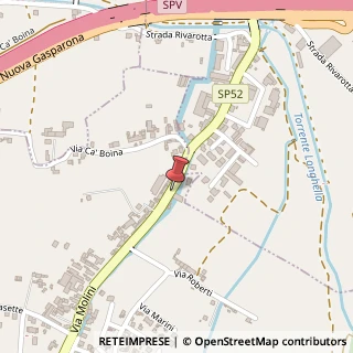 Mappa Via Molini, 98, 36055 Nove, Vicenza (Veneto)