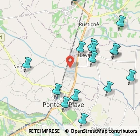 Mappa Via Giorgio Squinzi, 31047 Ponte di Piave TV, Italia (2.8705)