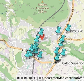 Mappa Via Borlengo, 23887 Olgiate Molgora LC, Italia (0.877)