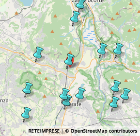 Mappa Via Borlengo, 23887 Olgiate Molgora LC, Italia (4.94214)