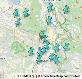 Mappa Via Borlengo, 23887 Olgiate Molgora LC, Italia (4.07833)