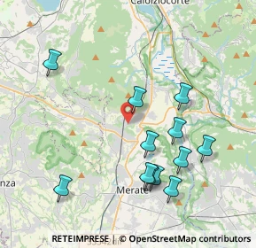 Mappa Via Borlengo, 23887 Olgiate Molgora LC, Italia (4.03167)