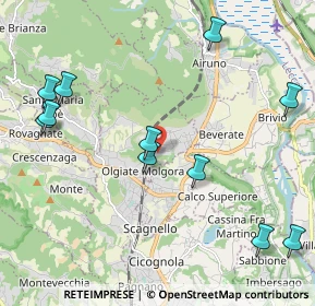 Mappa Via Borlengo, 23887 Olgiate Molgora LC, Italia (2.47909)