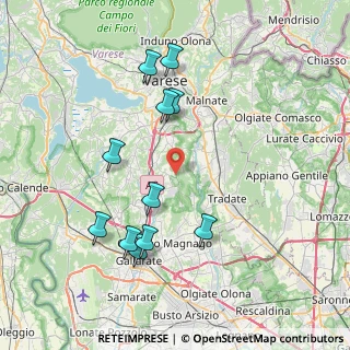 Mappa Via Costa Comune, 21040 Caronno Varesino VA, Italia (7.92545)