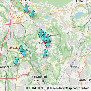Mappa Via Brighi, 22063 Cantù CO, Italia (3.33273)