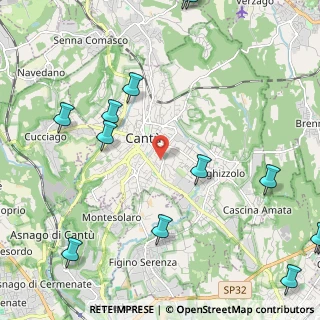 Mappa Via Brighi, 22063 Cantù CO, Italia (3.13538)