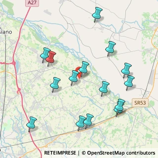 Mappa Via della Libertà, 31052 Maserada sul Piave TV, Italia (4.42667)