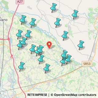 Mappa Via della Libertà, 31052 Maserada sul Piave TV, Italia (4.4395)