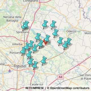 Mappa Via della Libertà, 31052 Maserada sul Piave TV, Italia (6.603)