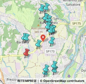 Mappa Via Castel Gandosso, 24030 Almenno San Bartolomeo BG, Italia (0.88)