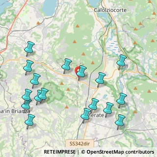Mappa Via Mons. Mozzanica, 23889 Olgiate Molgora LC, Italia (4.96176)