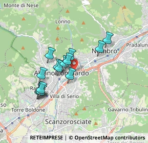 Mappa Viale Piave, 24022 Alzano Lombardo BG, Italia (1.465)