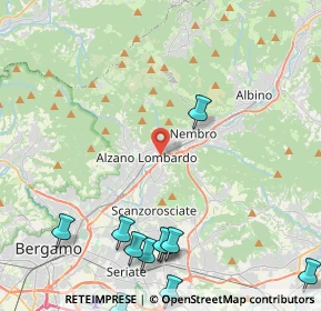Mappa Viale Piave, 24022 Alzano Lombardo BG, Italia (6.285)