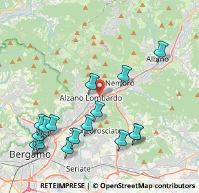 Mappa Viale Piave, 24022 Alzano Lombardo BG, Italia (4.5775)