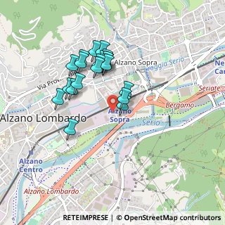 Mappa Viale Piave, 24022 Alzano Lombardo BG, Italia (0.39)