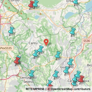 Mappa Via Padova, 22063 Cantù CO, Italia (6.7885)