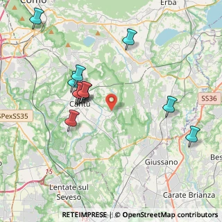 Mappa Via Padova, 22063 Cantù CO, Italia (3.95417)