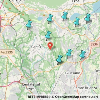 Mappa Via Padova, 22063 Cantù CO, Italia (4.73091)
