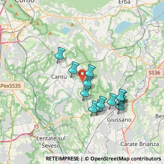 Mappa Via Padova, 22063 Cantù CO, Italia (3.23538)