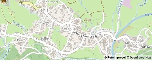 Mappa Fénis
