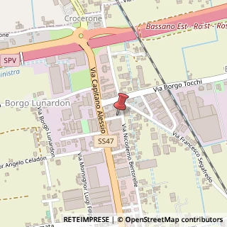 Mappa Via Gosetti, 7, 36027 Rosà, Vicenza (Veneto)